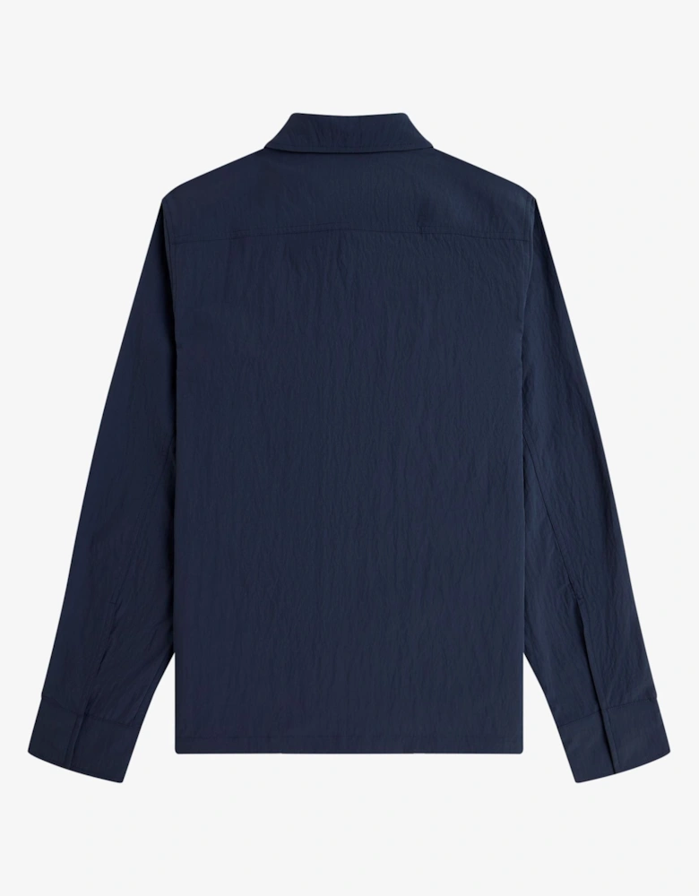 M5684 Zip Through Overshirt - Dark Air Force