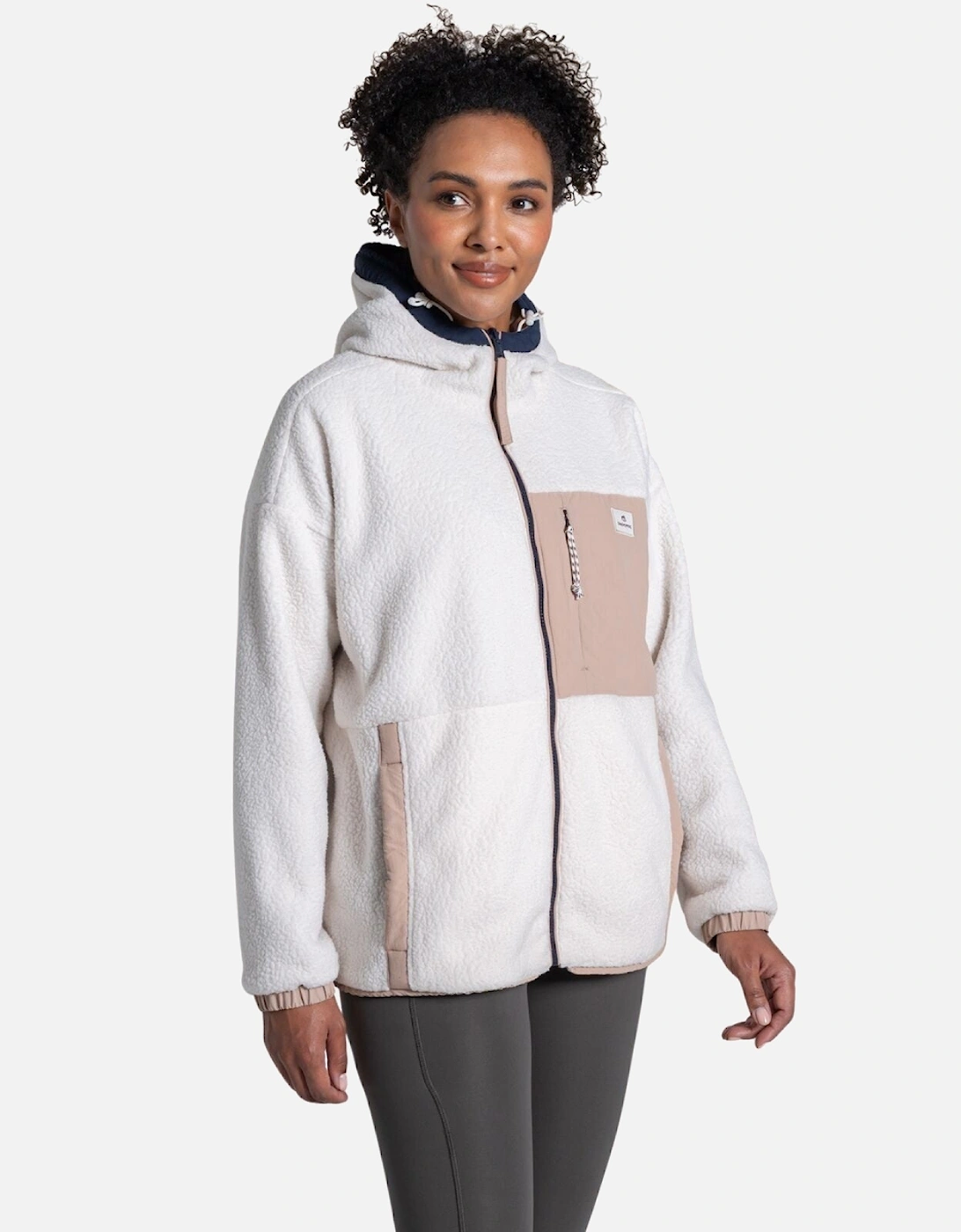Womens Longlands Reversible Full Zip Fleece, 2 of 1