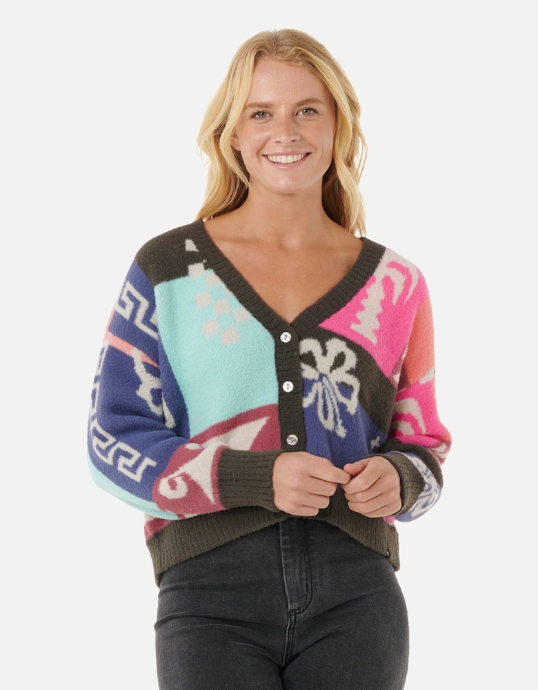 Rip Curl Womens Keepsakes Jacquard Bold Knitwear Jumper