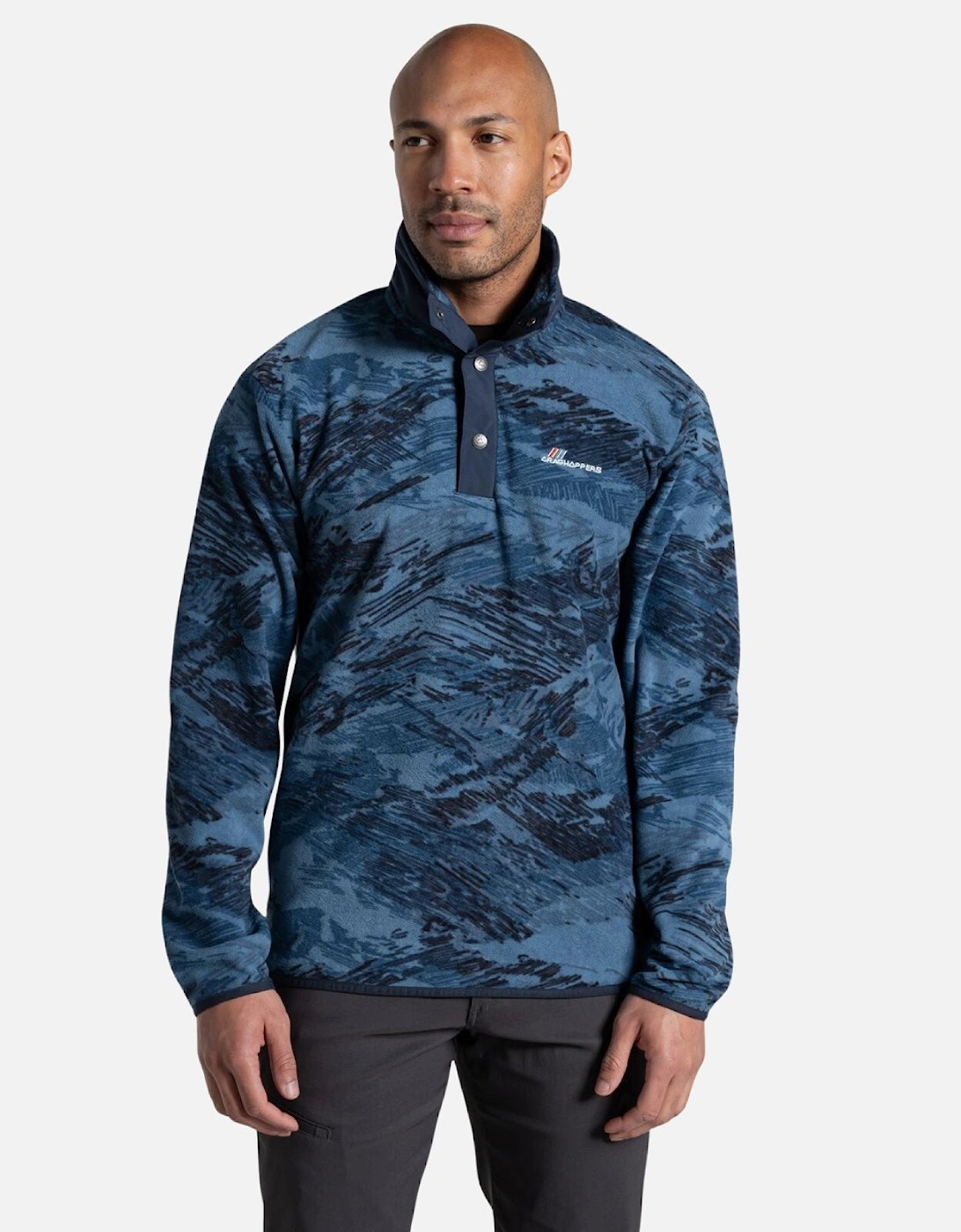 Mens Dewlish II Micro Half Zip Fleece, 2 of 1