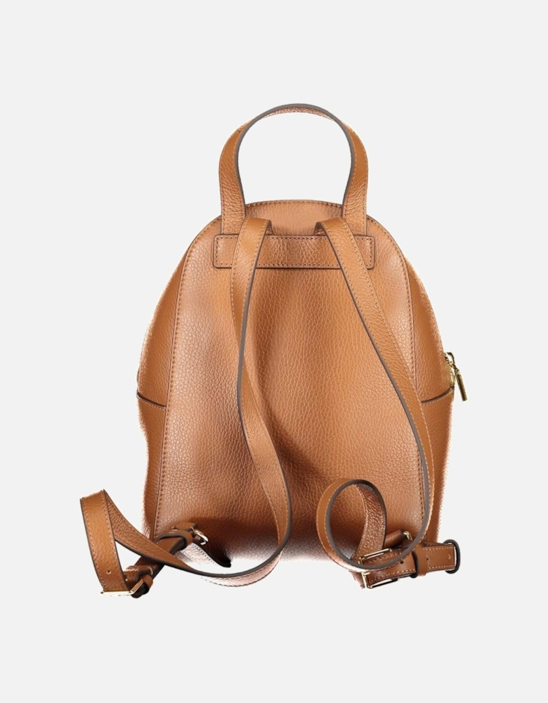 Leather Ankle Boots with Lace-Up Detailing Women - Brown Backpacks