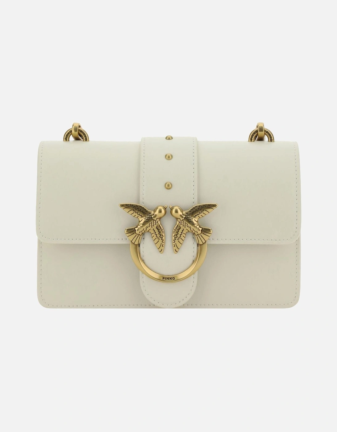 Love Birds Shoulder Bag Leather Crossbody Women - White, 5 of 4