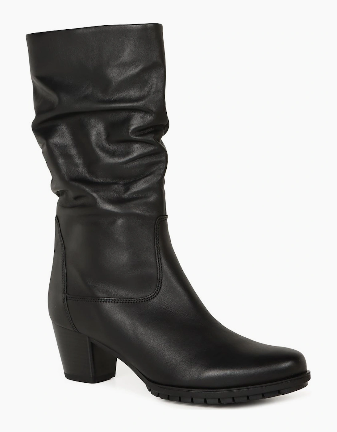 Gabor Women's Oslo Womens Calf Length Boots - Black - Size: 5