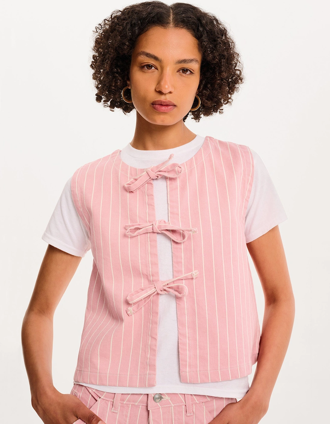 Sloan Top in Pink
