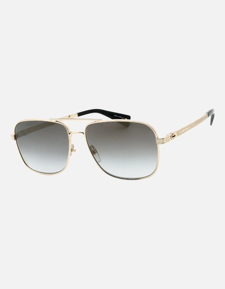 Grey SF Lens Gold Sunglasses