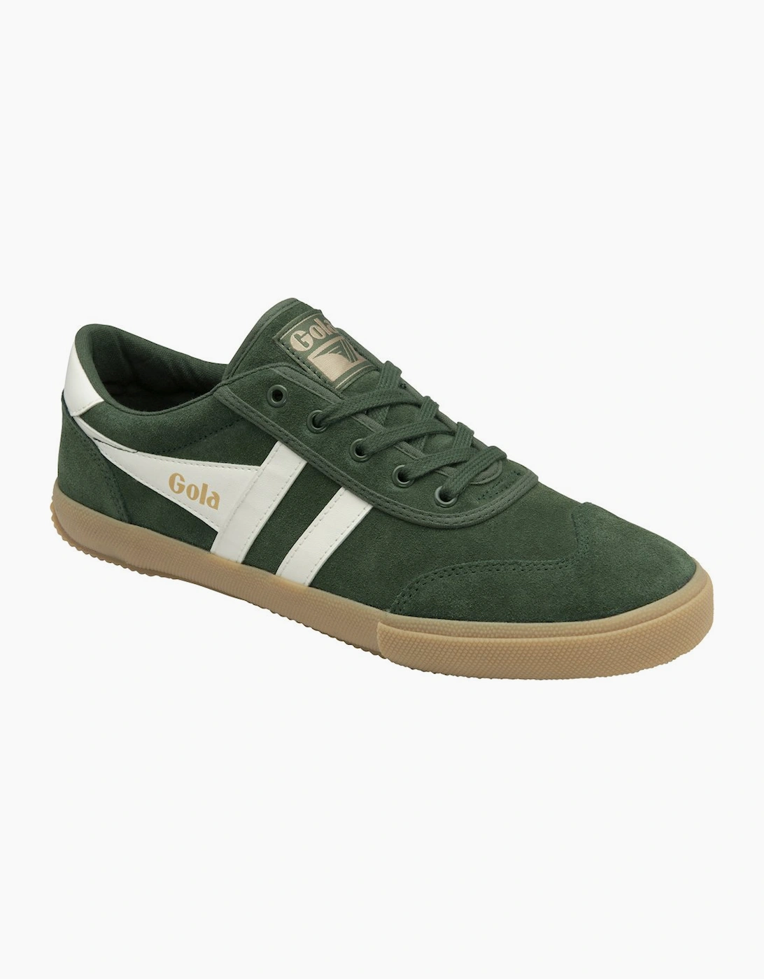 Gola Men's Green Badminton Suede Trainers - Size 11