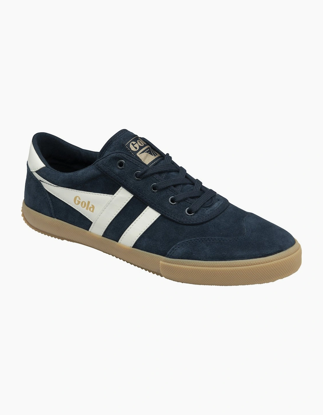 Gola Men's Badminton Suede Mens Trainers - Navy - Size: 8