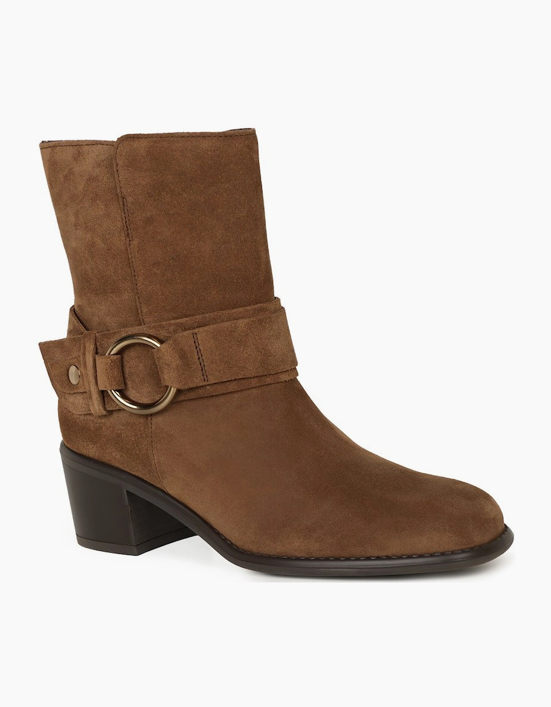 Gabor Women's Easel Womens Ankle Boots - Brown - Size: 8
