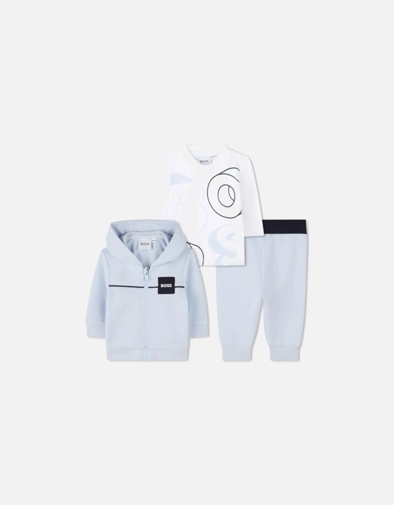 BOSS BLUE BABY BOY SET J52527