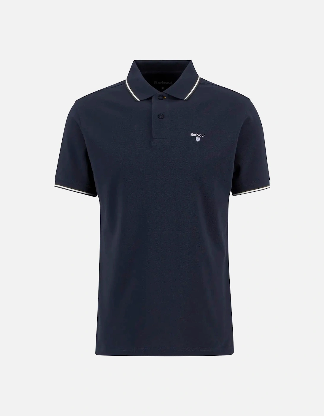 Fielding Tipped Collar Polo Shirt - Navy