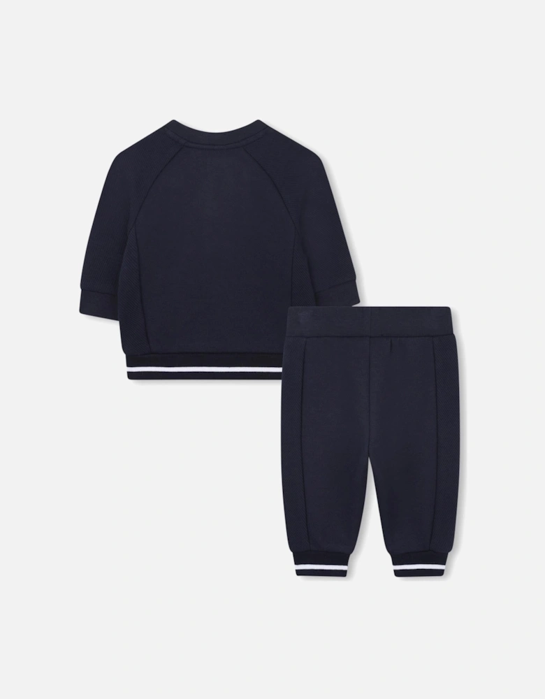 BOSS BABY NAVY 2 PIECE SET WITH GIFT BOX J52487