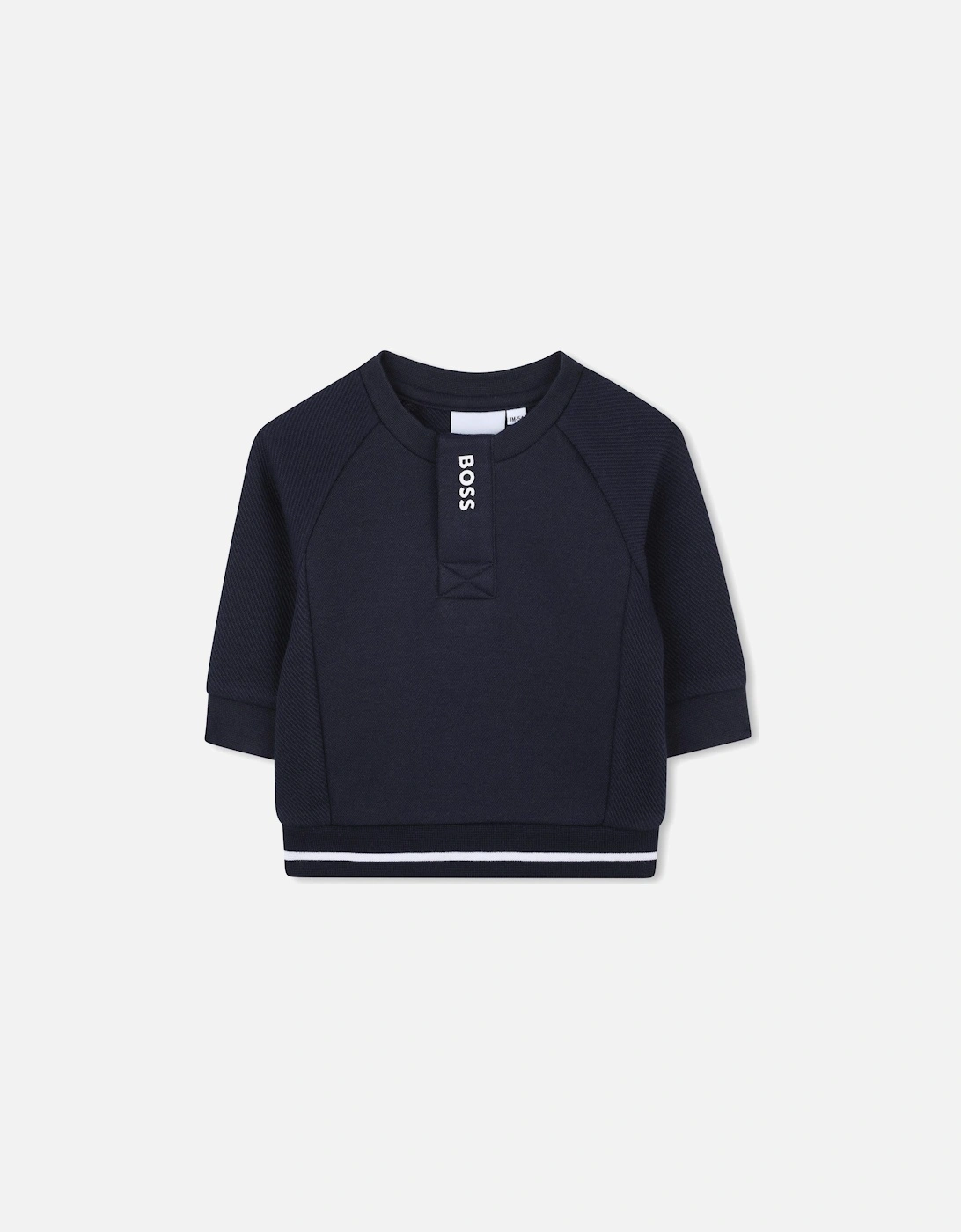 BOSS BABY NAVY 2 PIECE SET WITH GIFT BOX J52487