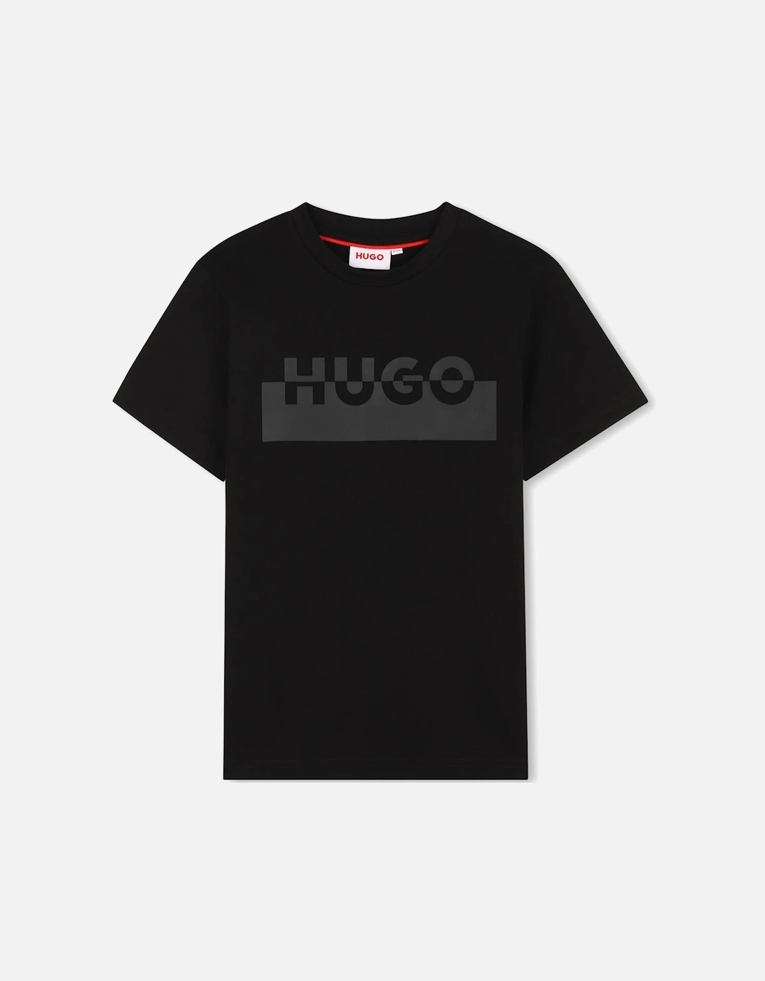 HUGO BOYS BLACK T SHIRT G00433, 4 of 3