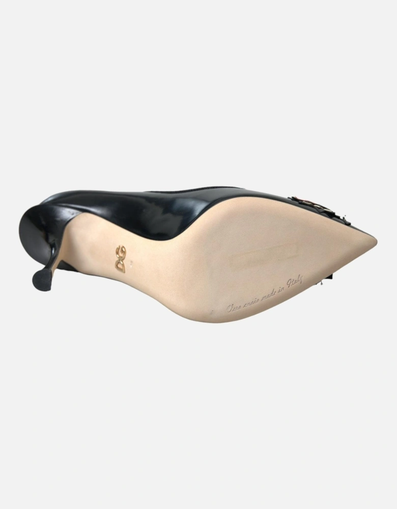 PointedToe Pump Black Patent Leather Women
