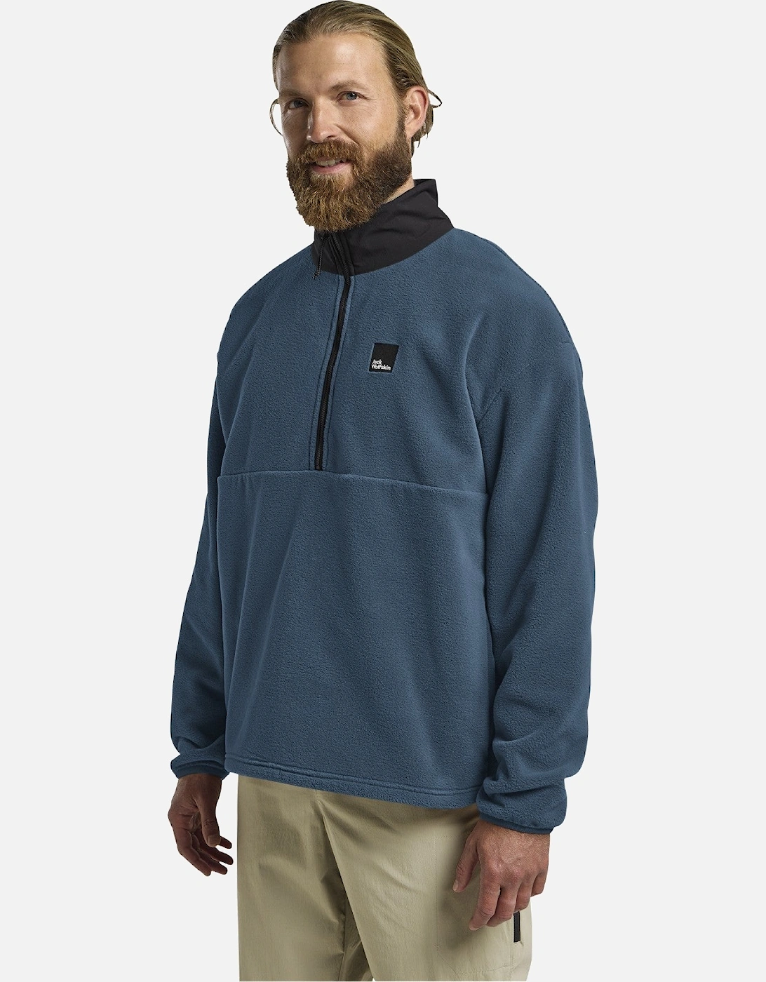 Mens Sumetro Half Zip Fleece, 2 of 1