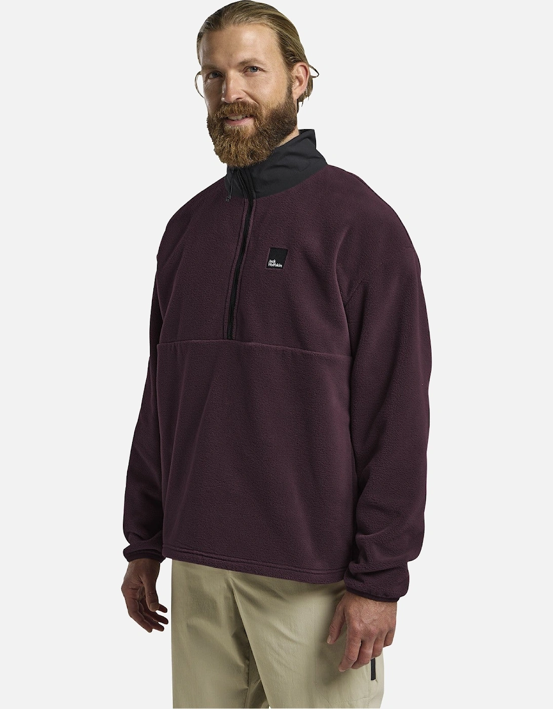 Mens Sumetro Half Zip Fleece, 2 of 1