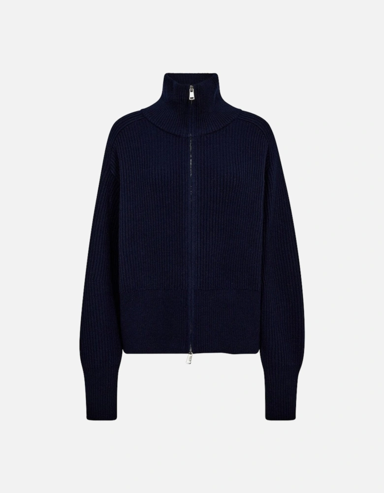 Amity zip knit cardigan