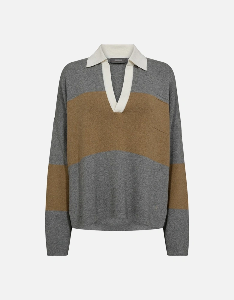 Wylie Tani bold stripe knit