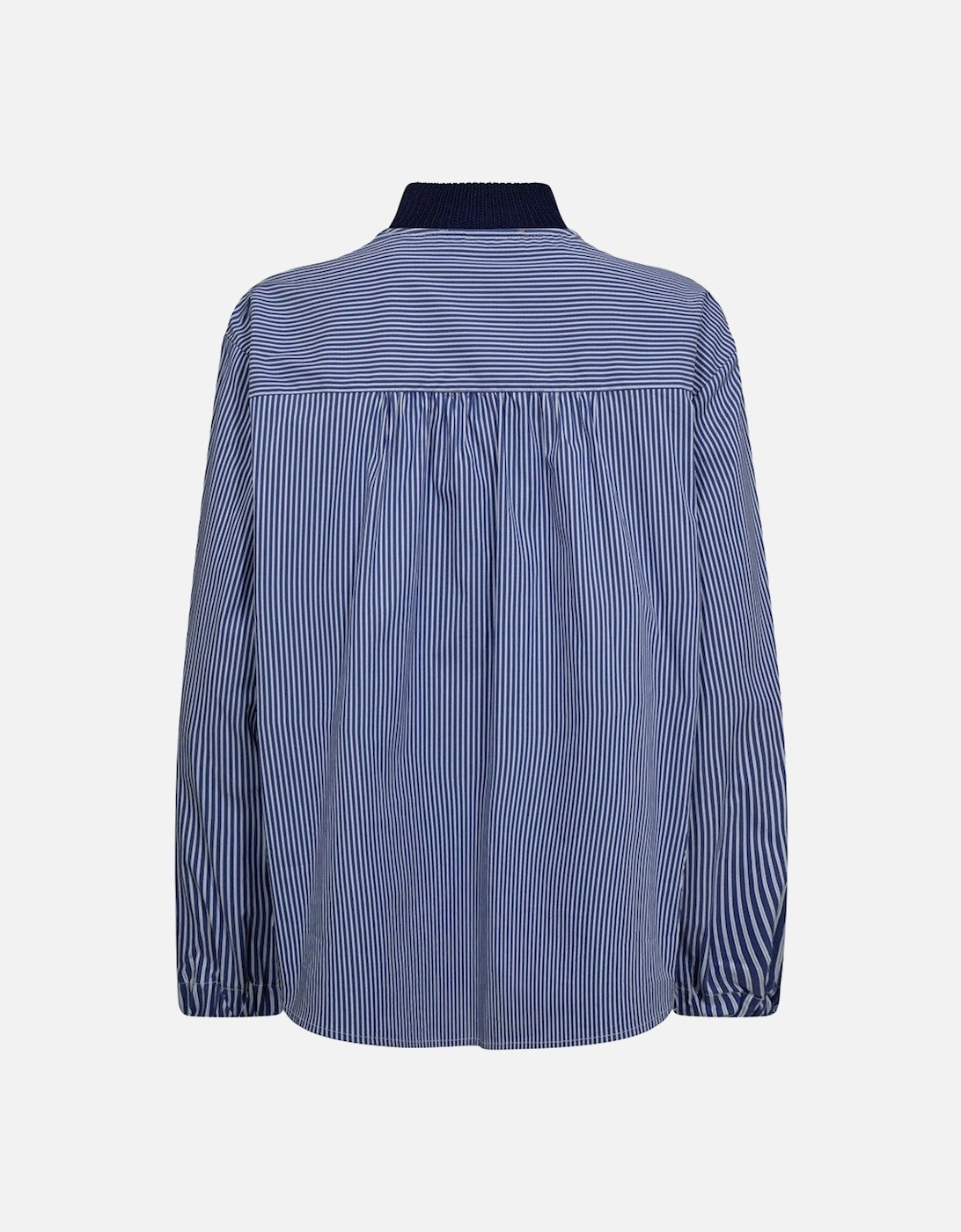 Juella long sleeve stripe combi knit