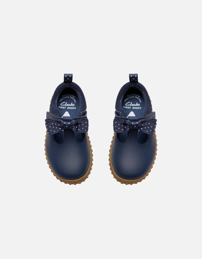 Cove Bow T Girls First Shoes