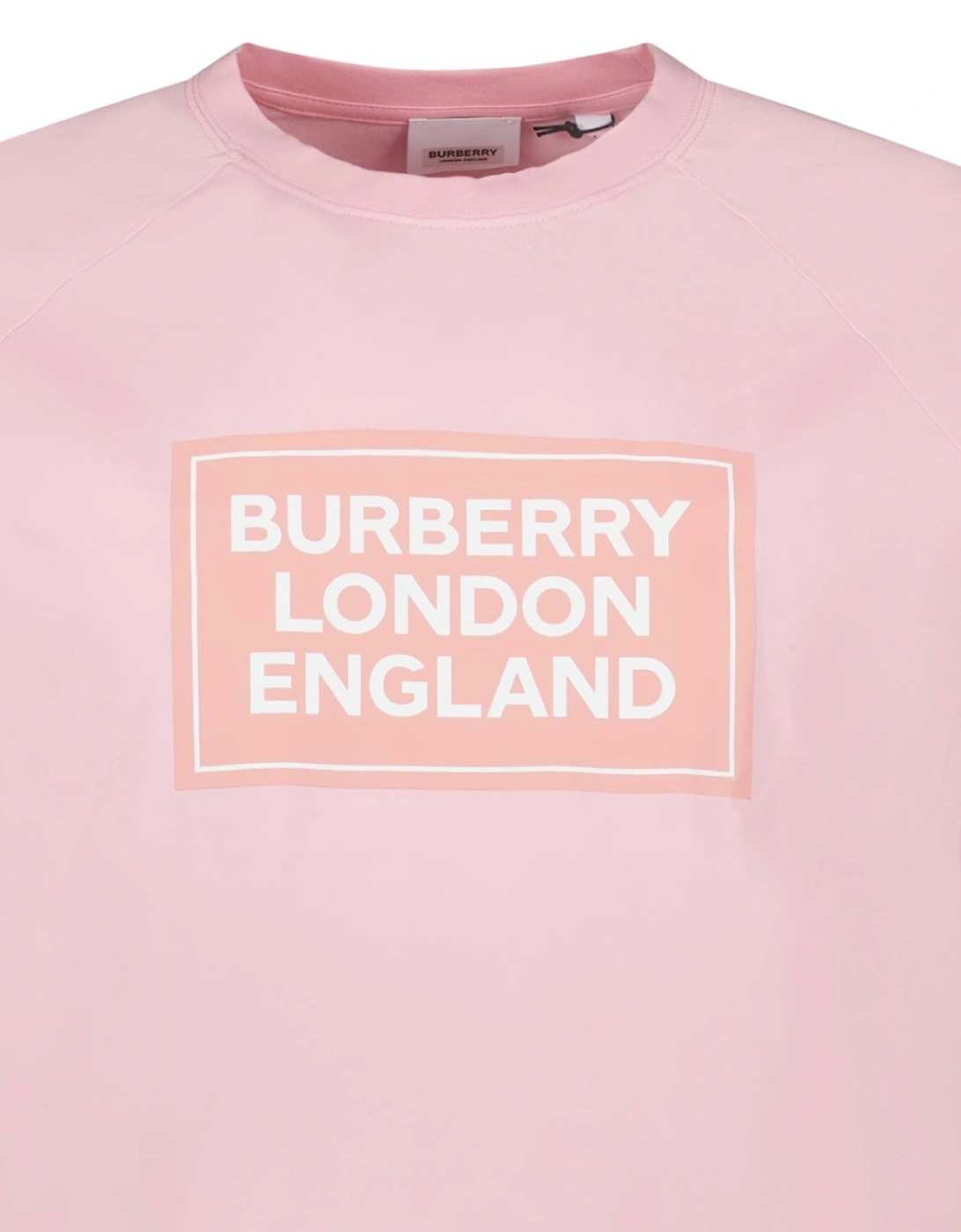 'Margot' London England Logo T-Shirt Pink