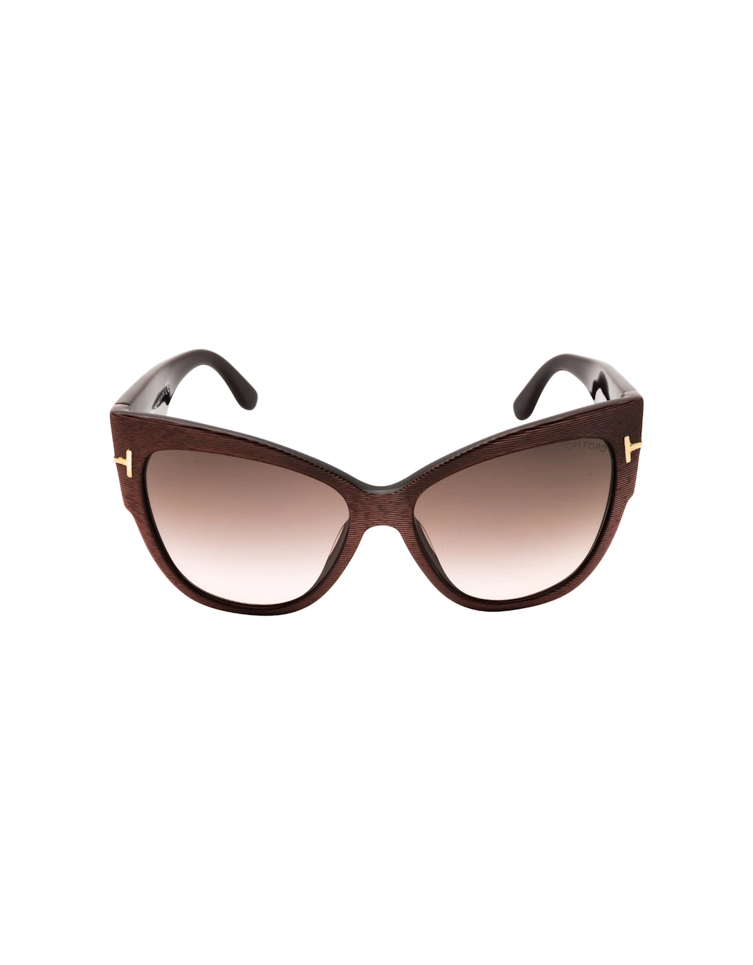 Dark Brown Framed Gradient Brown Lensed Sunglasses, 3 of 2