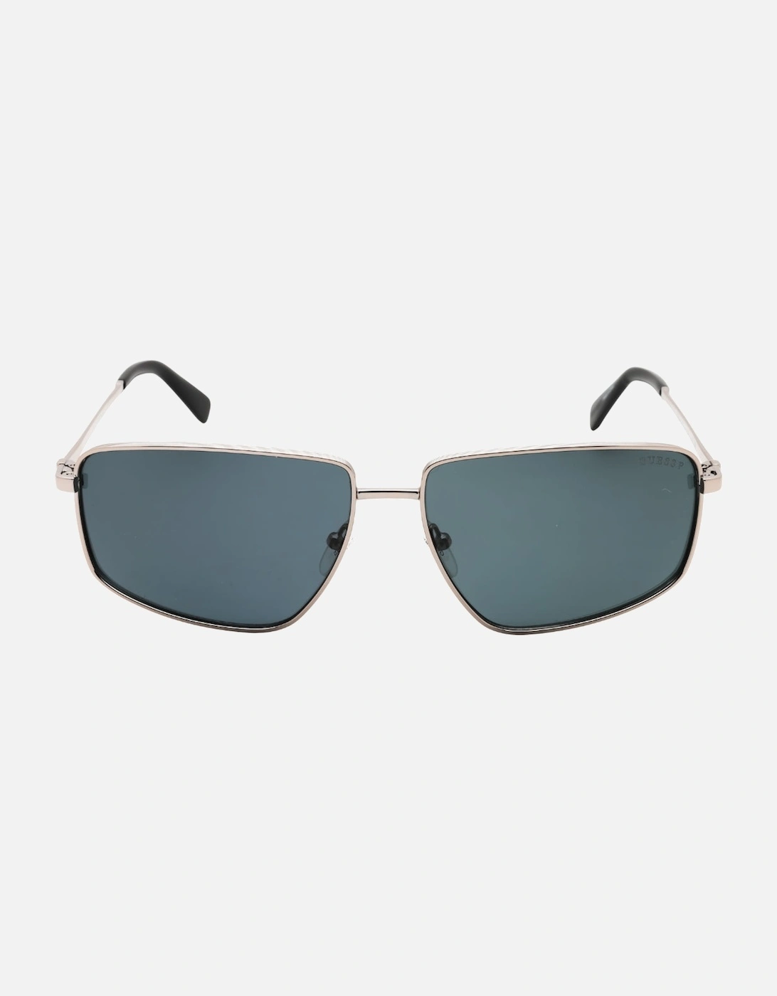 Shiny Gunmetal Frame Smoke Polarized Sunglasses, 3 of 2