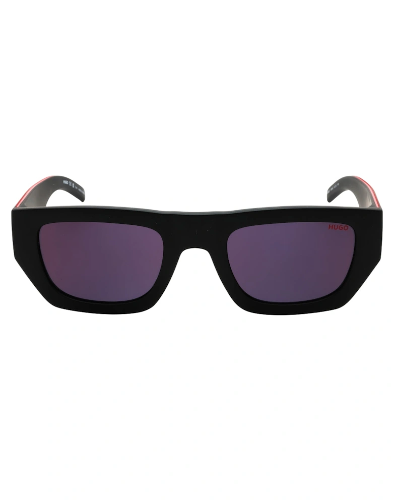 Red Sp Lens Black Sunglasses
