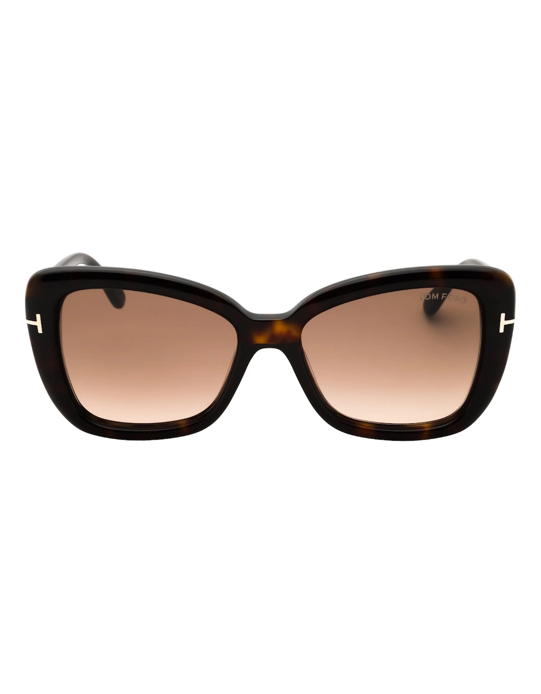 Dark Havana Framed Gradient Brown Sunglasses, 3 of 2
