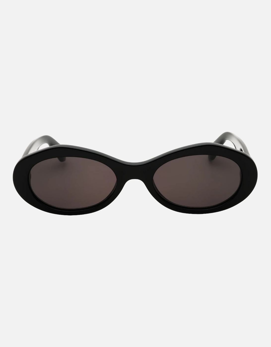 Edison Black Oval Sunglasses, 2 of 1