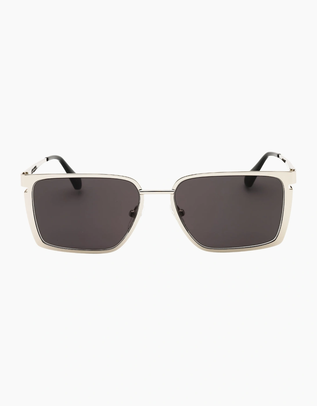 Off-White Men's White/Silver Off- Yoder Sunglasses - Size: One Size