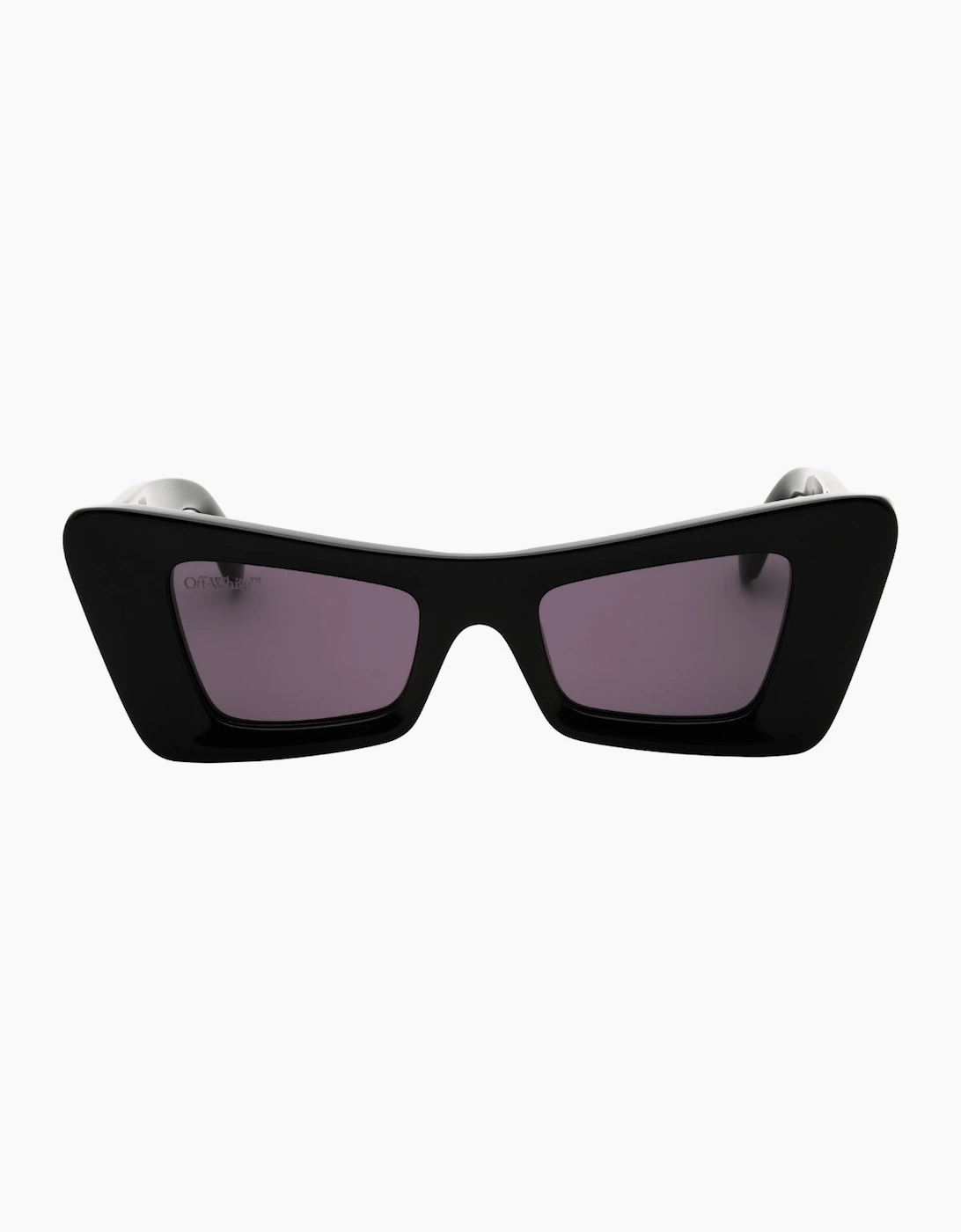 Off-White Women's White/Black Off- Af Accra Thick Framed Sunglasses - Size: One Size