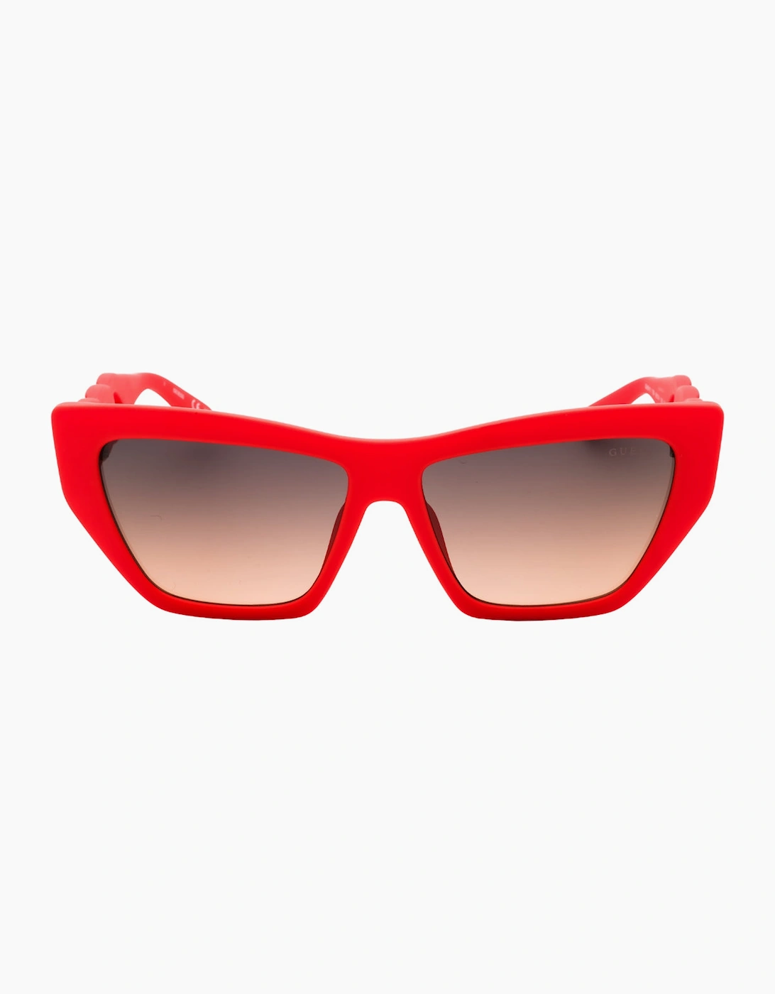 Guess Women's Pink Matte Frame Gradient Smoke Sunglasses - Size: One Size