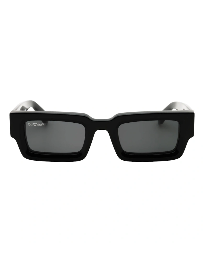 Lecce Black Thick Framed Sunglasses