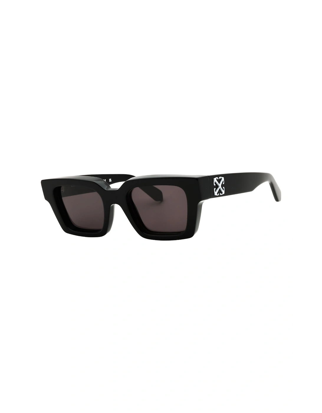 Virgil Black Thick Framed Sunglasses