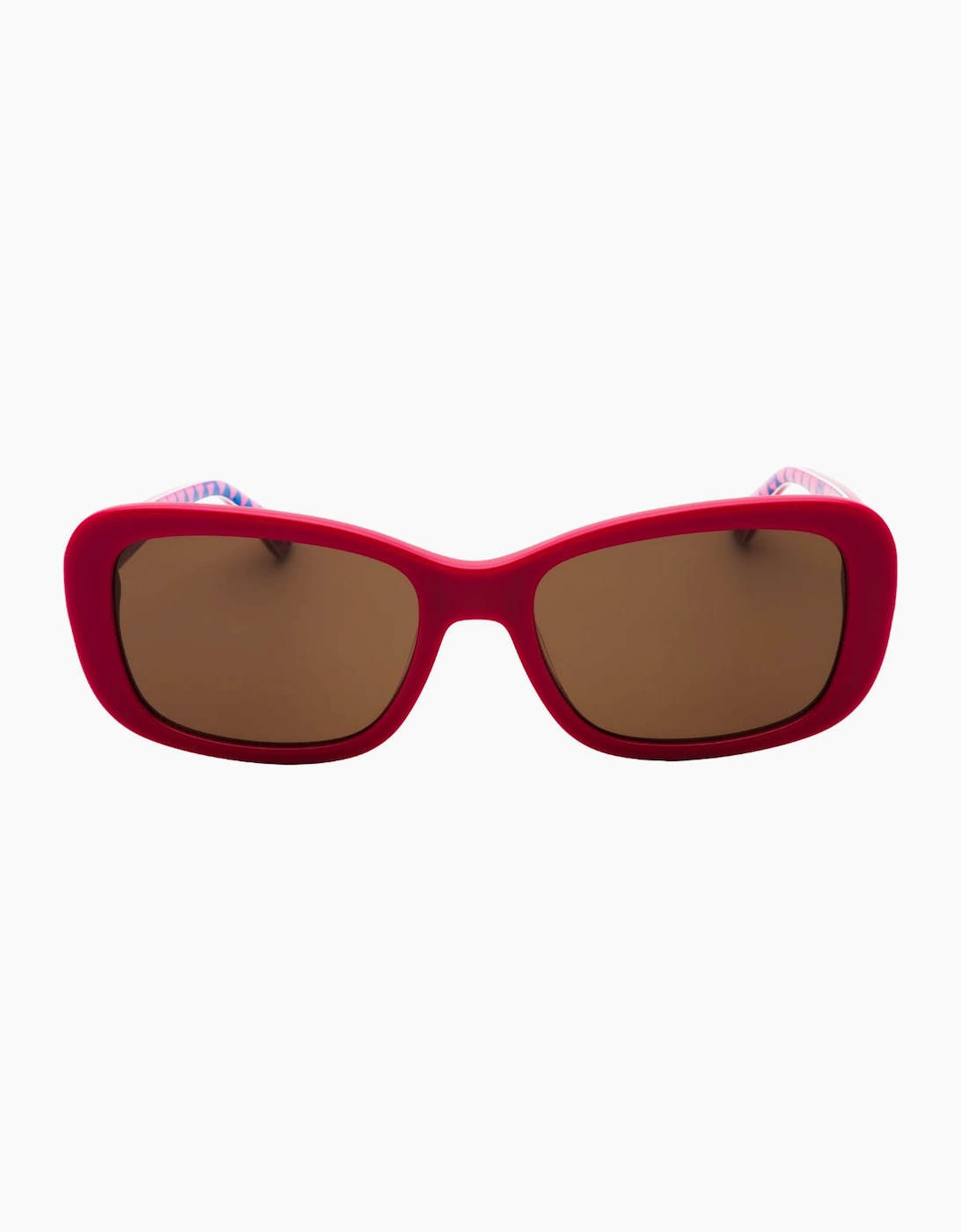 Love Moschino Women's Fuchsia/Pink/Brown Frame Lensed Sunglasses - Size: One Size