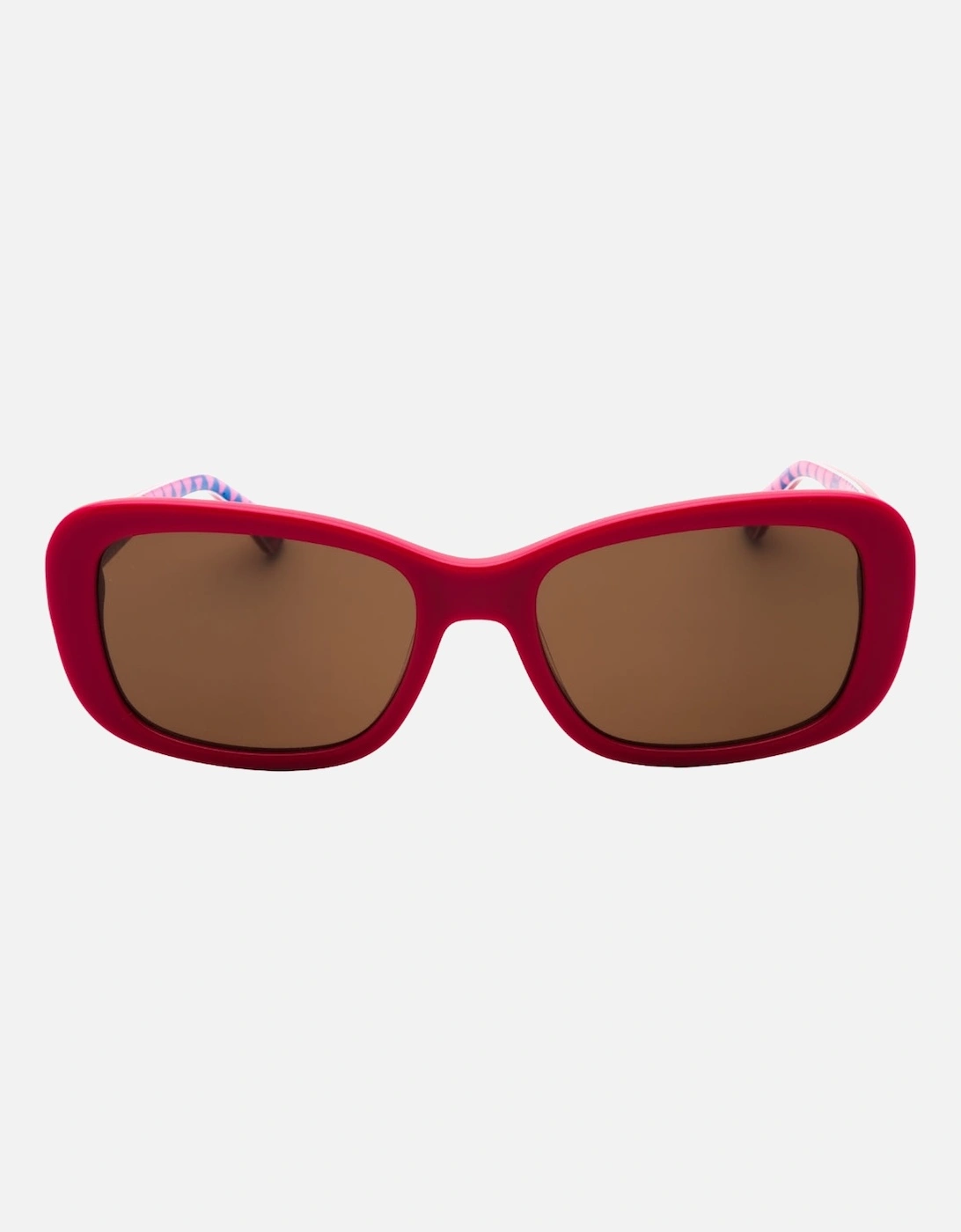 Fuchsia Pink Frame Brown Lensed Sunglasses, 3 of 2