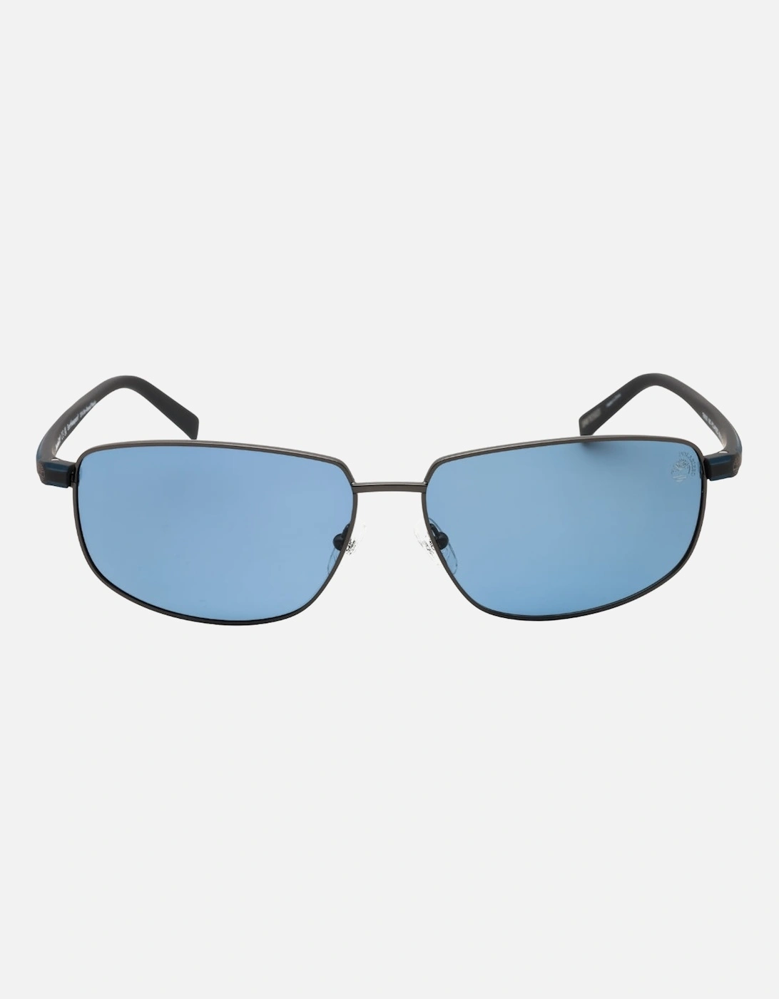 Shiny Gunmetal Frame Smoke Polarized Sunglasses, 3 of 2