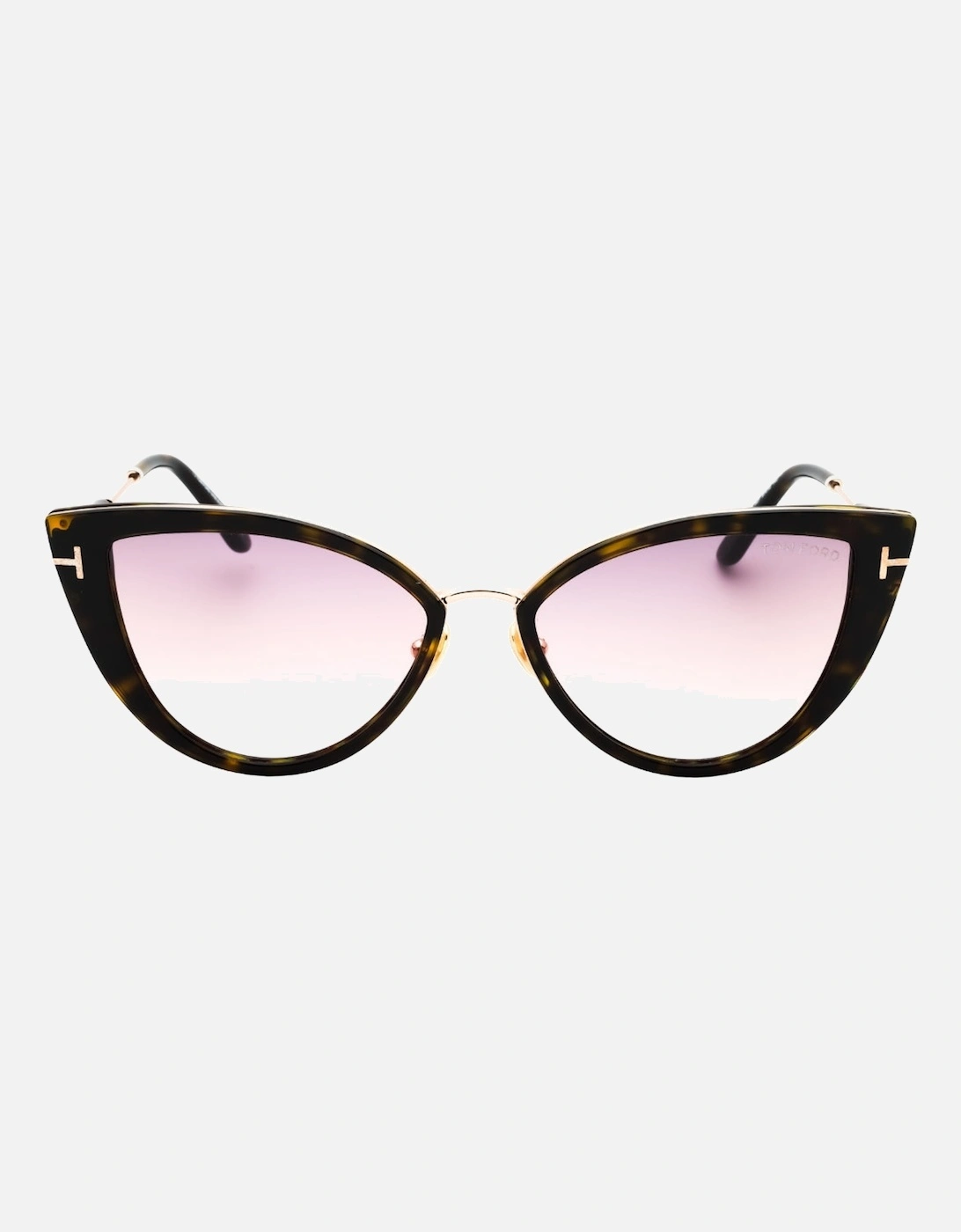 Dark Havana Frame Gradient Brown Lensed Sunglasses, 3 of 2