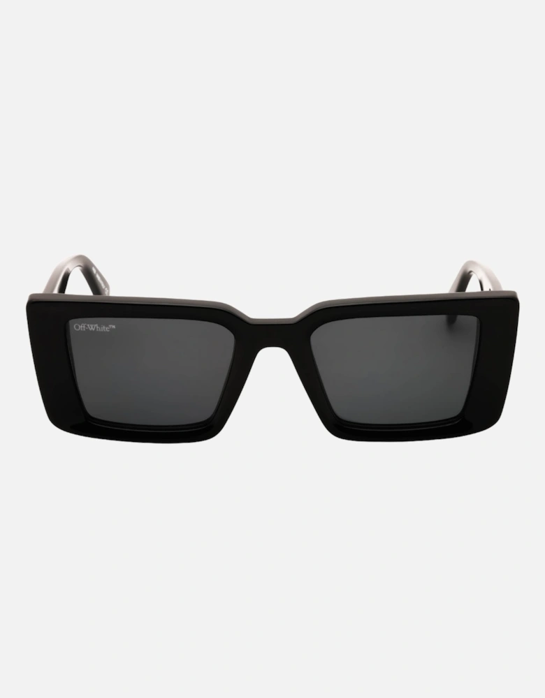 Savannah Black Rectangle Frame Sunglasses