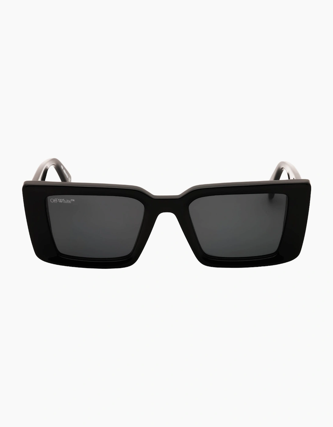 Off-White Women's White/Black Off- Savannah Rectangle Frame Sunglasses - Size: One Size
