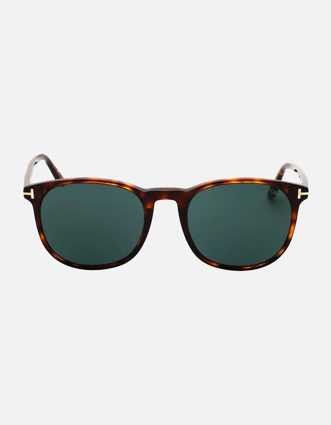 Red Havana Frame Blue Lensed Sunglasses, 3 of 2