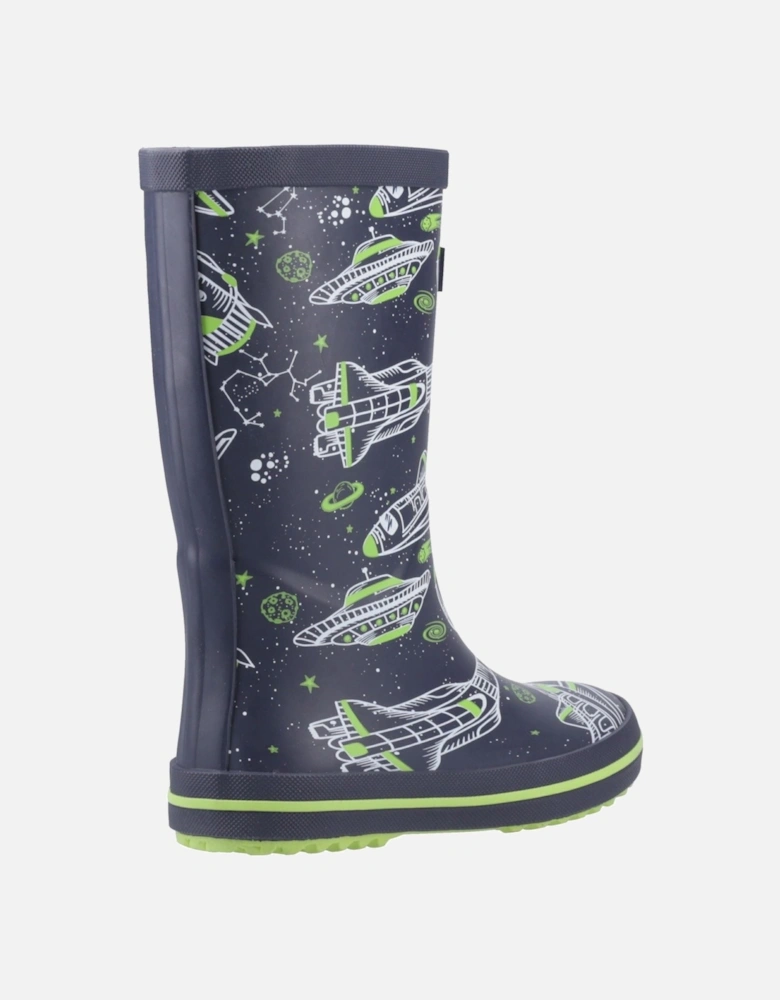 Charlbury Rubber Multicoloured Wellington Boots