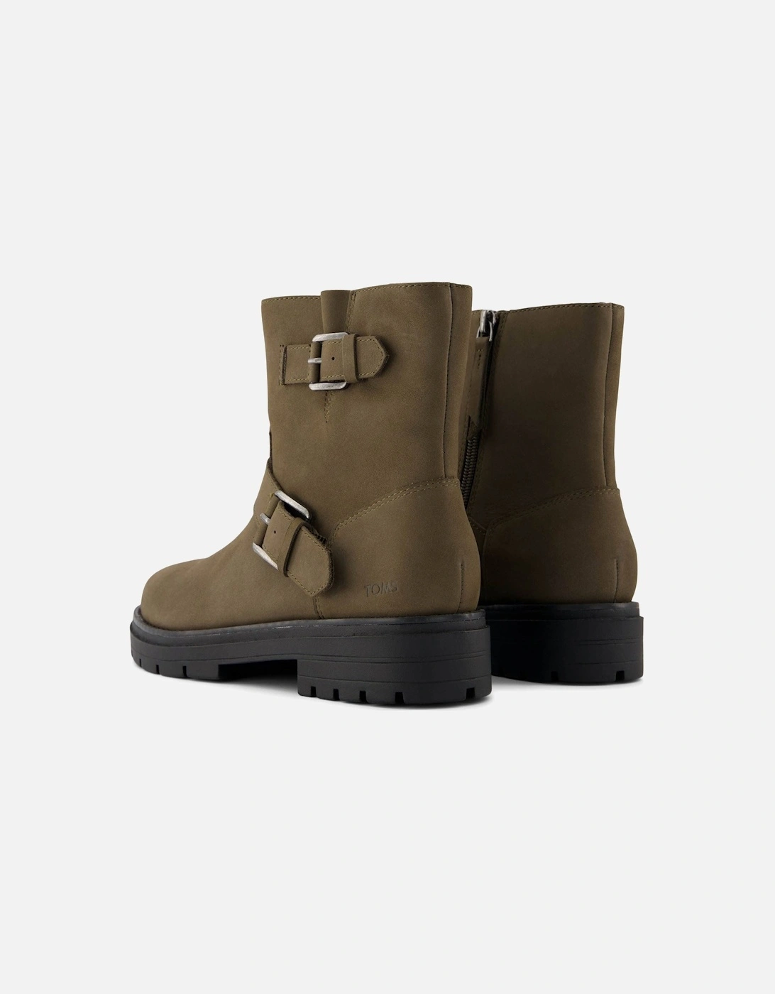 Ionie Moto Leather Women's Canteen Boots