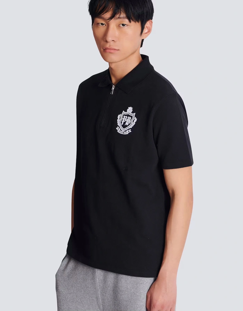 COLLEGE EMBLEM POLO