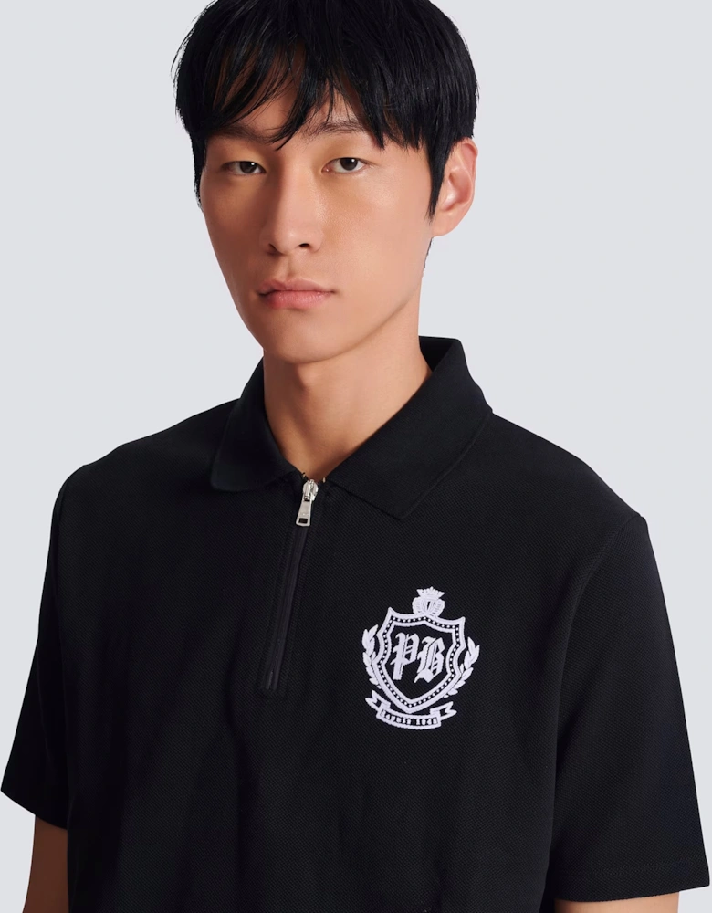 COLLEGE EMBLEM POLO