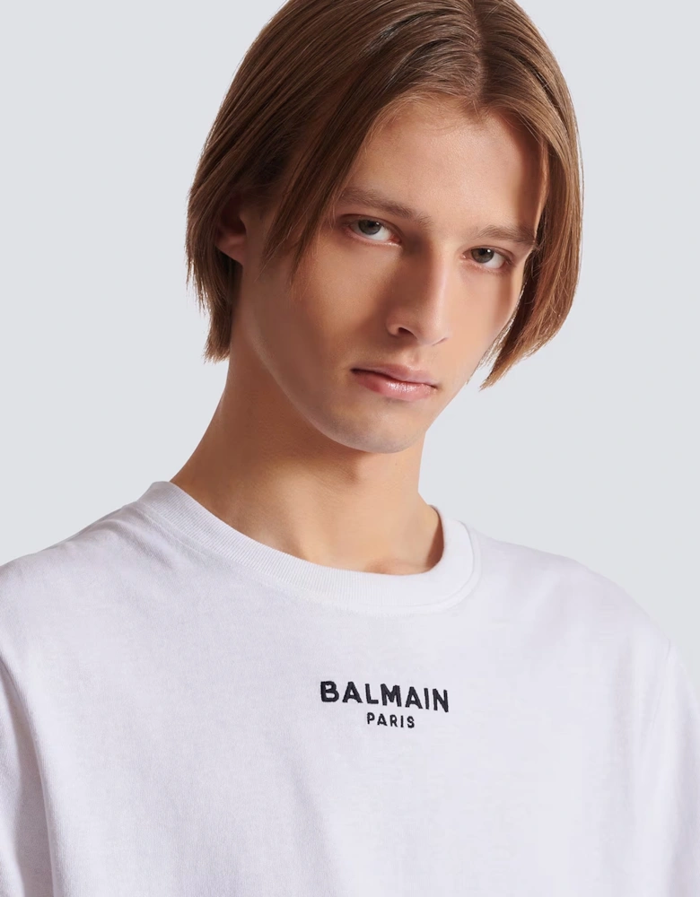 REGULAR FIT BRANDED T SHIRT