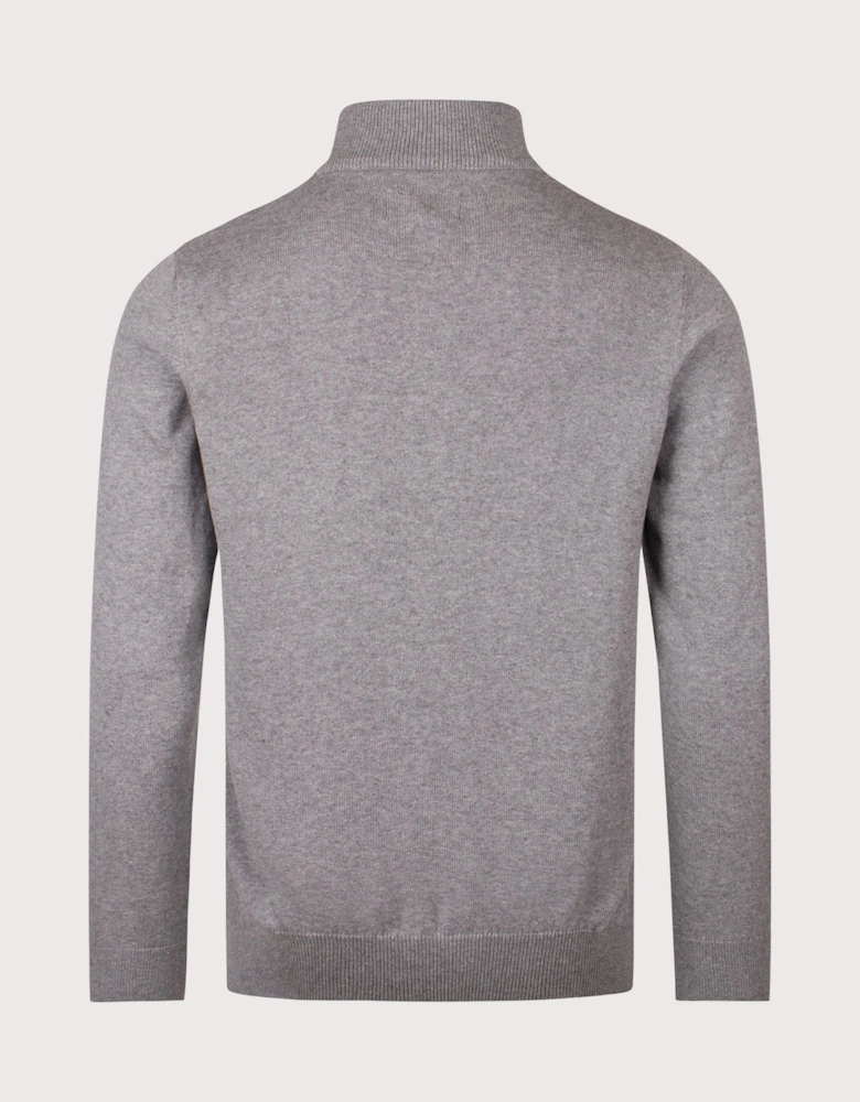 Quarter Zip Cotton Knit