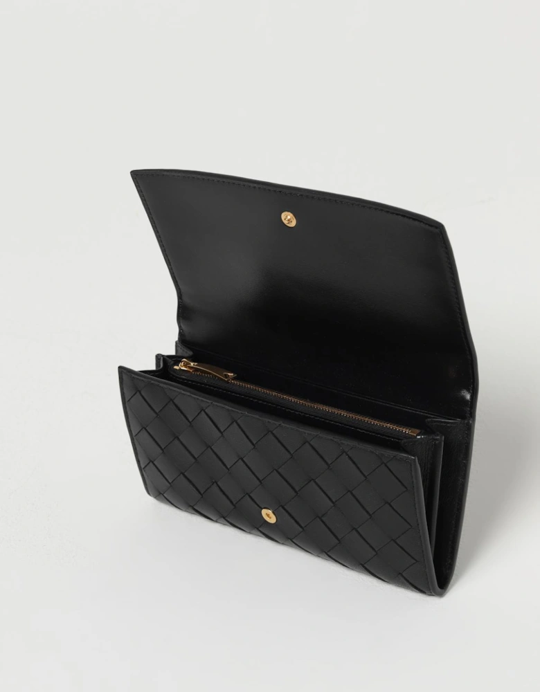 Woven Leather Wallet