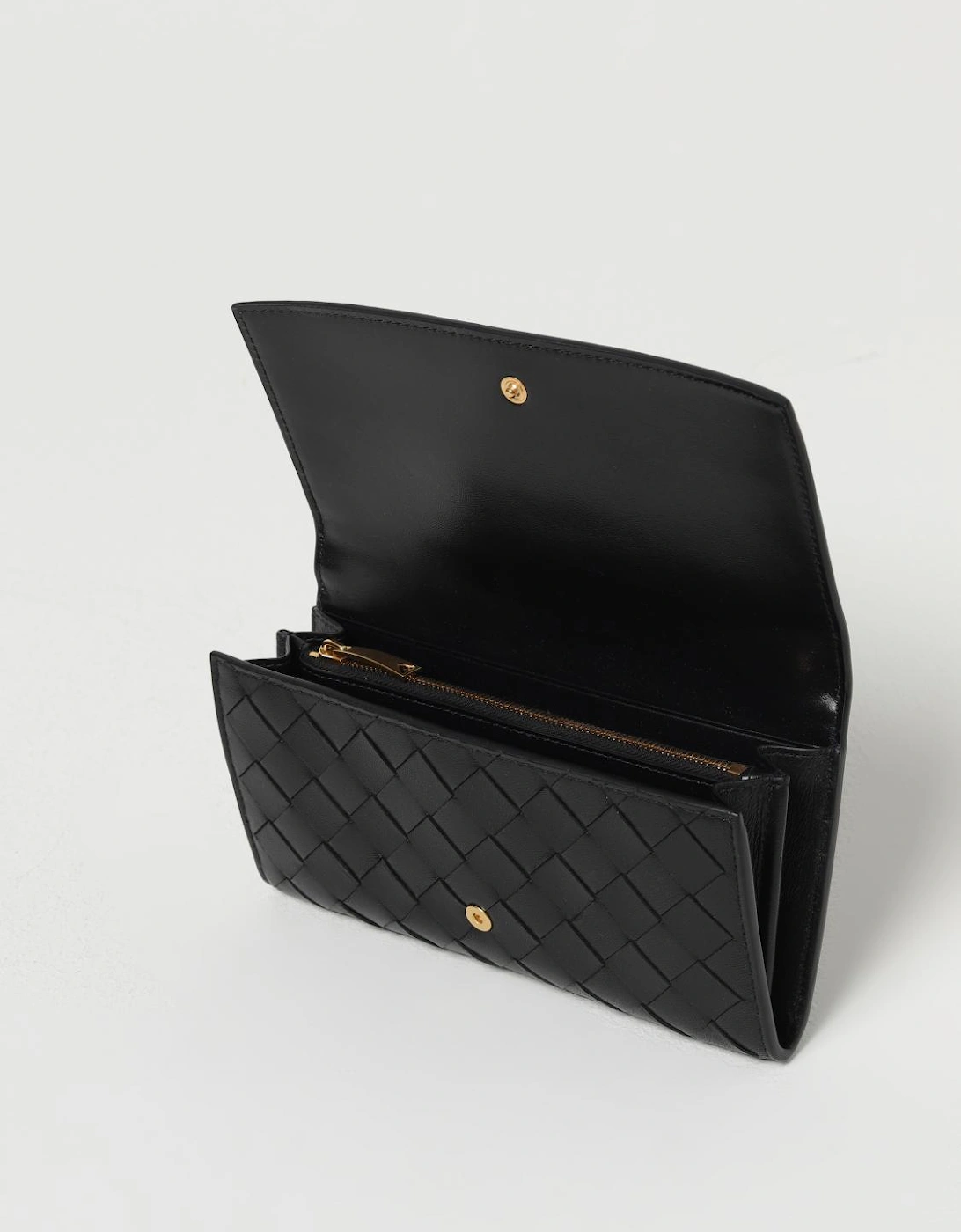Woven Leather Wallet